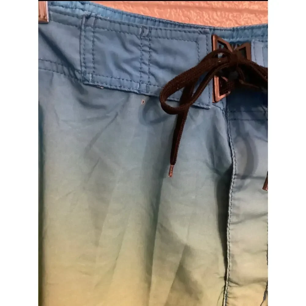 Old Navy Board Shorts Blue-to-Yellow Gradient or 